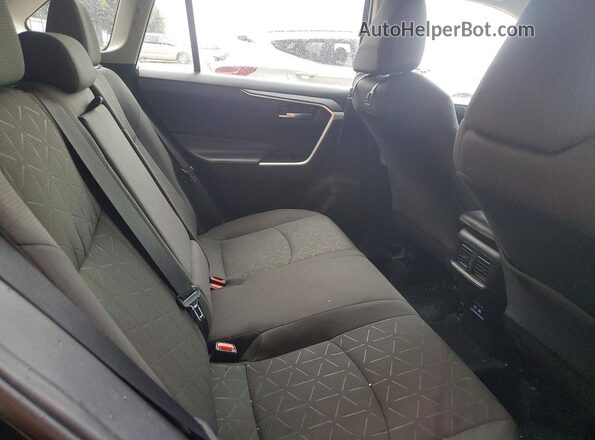 2T3W1RFV2NC205211 2022 TOYOTA RAV4 Black Вид задньої частини салону