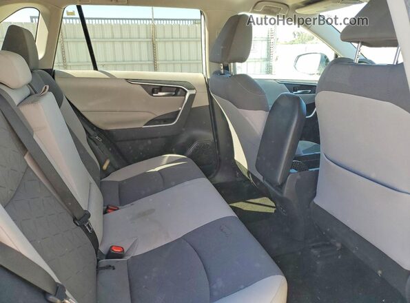 2T3W1RFV2NW194855 2022 TOYOTA RAV4 White Rear interior view