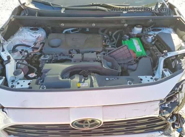 2T3W1RFV2NW194855 2022 TOYOTA RAV4 White Engine compartment view