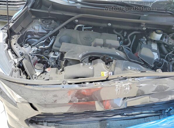 2T3W1RFV2PW291816 2023 TOYOTA RAV4 Black ძრავის განყოფილების ხედი