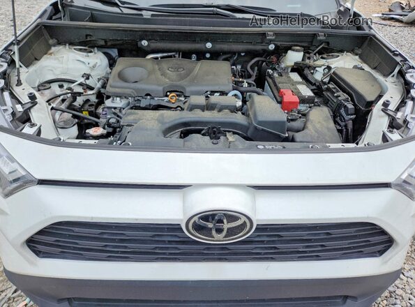 2T3W1RFV2RC301104 2024 TOYOTA RAV4 White Widok komory silnika