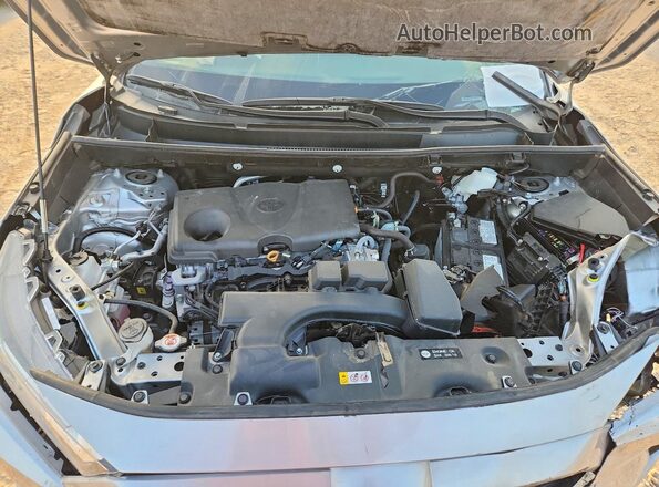 2T3W1RFV2SC303876 2025 TOYOTA RAV4 Silver Շարժիչի բաժամունքի տեսք
