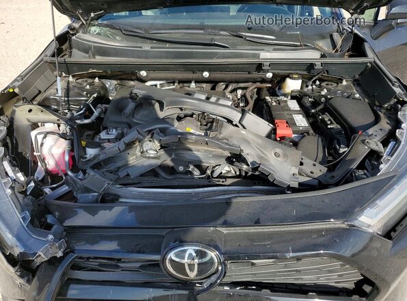 2T3W1RFV2SC345691 2025 TOYOTA RAV4 Black Вид підкапотного простору