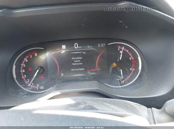 2T3W1RFV2SW400087 2025 TOYOTA RAV4 Серый Вид задних сидений