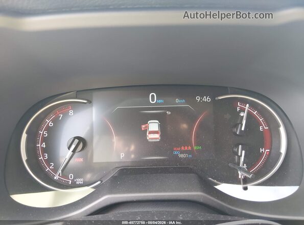2T3W1RFV2SW409162 2025 TOYOTA RAV4 Blue Widok tylnych siedzeń