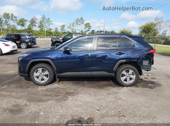 2T3W1RFV2SW409162 2025 TOYOTA RAV4 Blue Widok wnętrza 360 stopni