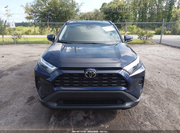 2T3W1RFV2SW409162 2025 TOYOTA RAV4 Blue Widok zestawu wskaźników