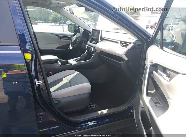 2T3W1RFV2SW409162 2025 TOYOTA RAV4 Blue Widok wnętrza z przodu