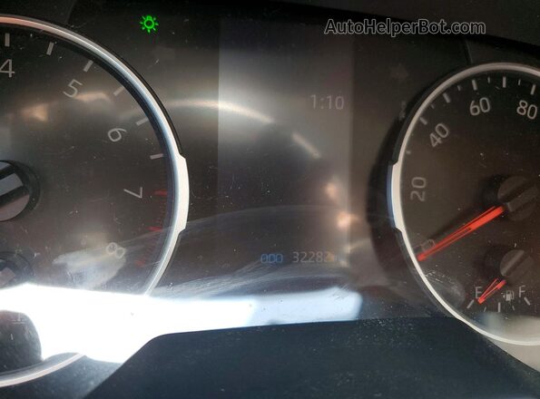 2T3W1RFV3KW007442 2019 TOYOTA RAV4 Бирюзовый Вид щитка приборов