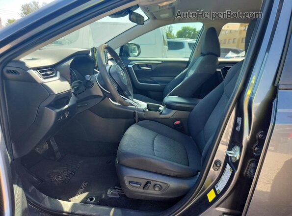 2T3W1RFV3LC037673 2020 TOYOTA RAV4 Gray Vista interior delantera