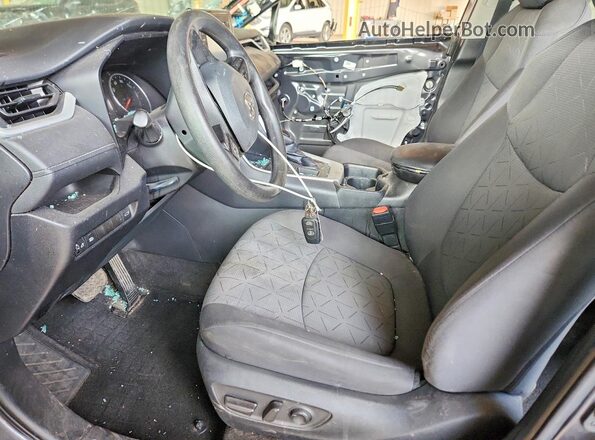 2T3W1RFV3LC082595 2020 TOYOTA RAV4 Black Widok wnętrza z przodu