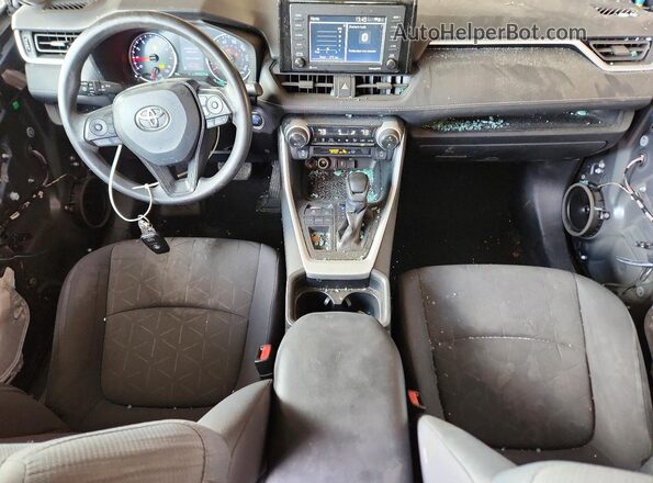 2T3W1RFV3LC082595 2020 TOYOTA RAV4 Black Widok deski rozdzielczej
