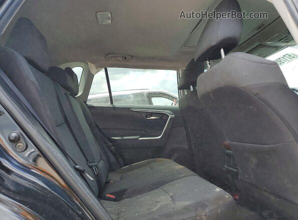2T3W1RFV3LW070607 2020 TOYOTA RAV4 Black Հետևի նստատեղերի տեսք