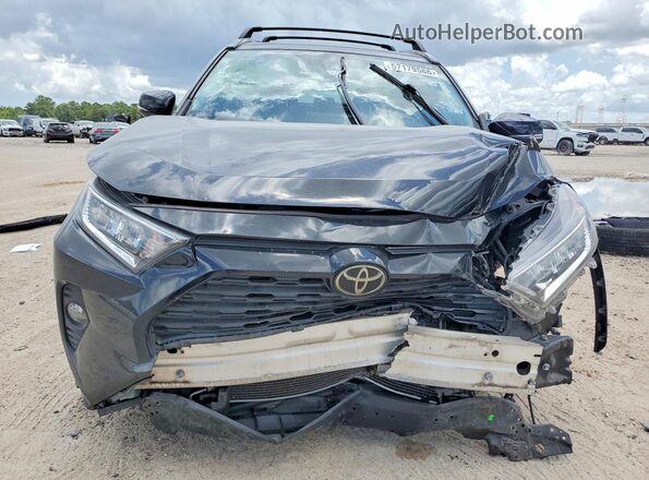 2T3W1RFV3LW070607 2020 TOYOTA RAV4 Black Դիմացի տեսք