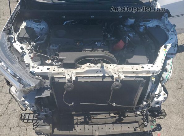 2T3W1RFV3MC106301 2021 TOYOTA RAV4 White Engine compartment view