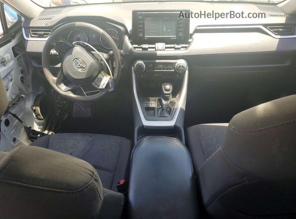 2T3W1RFV3MC106301 2021 TOYOTA RAV4 White Dashboard view