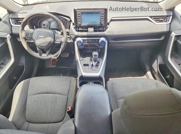 2T3W1RFV3MC123633 2021 TOYOTA RAV4 Black Вид панелі приладів