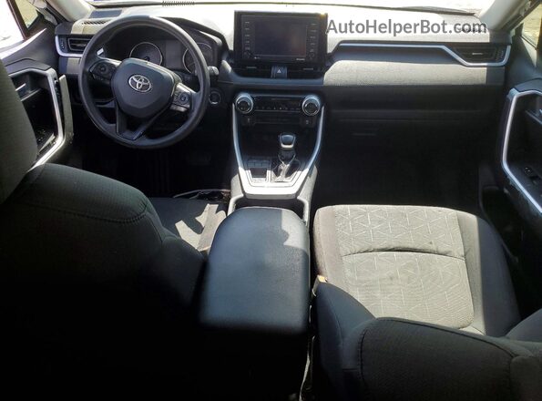 2T3W1RFV3MC149164 2021 TOYOTA RAV4 Белый Вид панели приборов