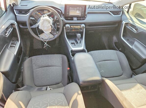 2T3W1RFV3MC162562 2021 TOYOTA RAV4 White Widok deski rozdzielczej