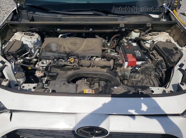 2T3W1RFV3MC167633 2021 TOYOTA RAV4 White Вид підкапотного простору