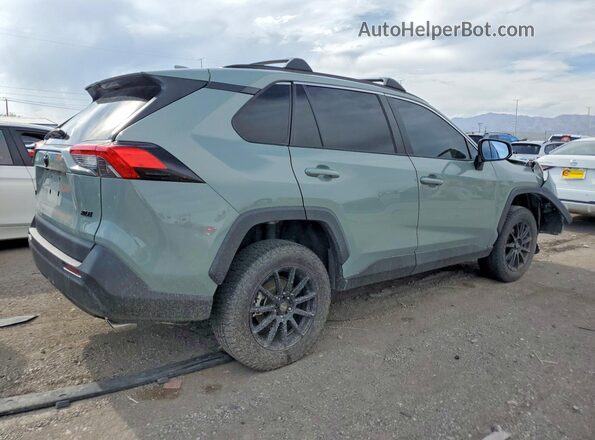 2T3W1RFV3MW152385 2021 TOYOTA RAV4 Green Задня права чверть