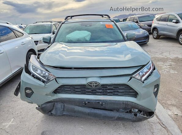 2T3W1RFV3MW152385 2021 TOYOTA RAV4 Green Вид спереду
