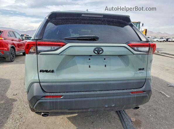 2T3W1RFV3MW152385 2021 TOYOTA RAV4 Green Вид ззаду