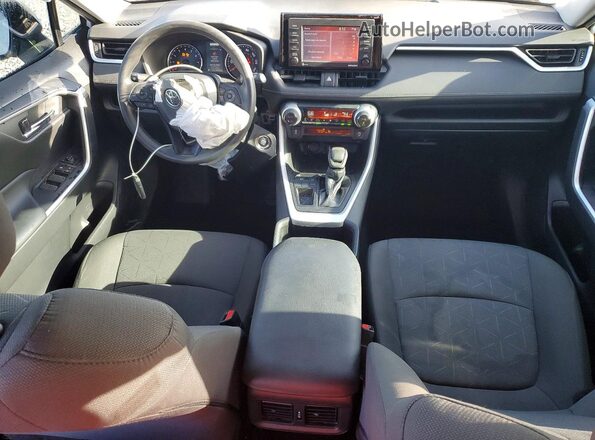 2T3W1RFV3NW230262 2022 TOYOTA RAV4 White Dashboard view