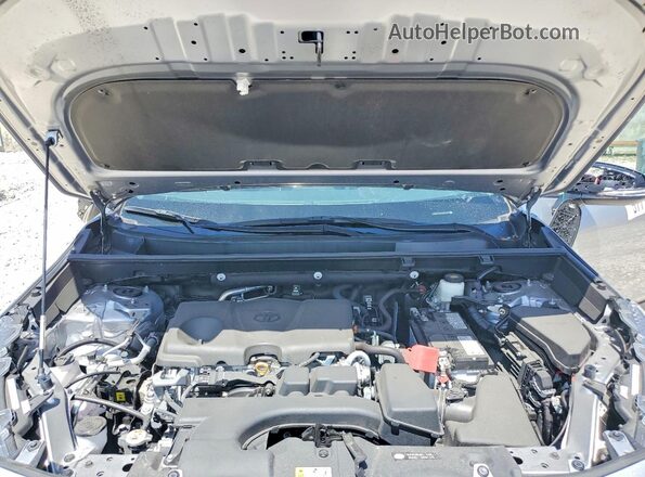 2T3W1RFV3SC311761 2025 TOYOTA RAV4 Серебряный Вид задней части салона