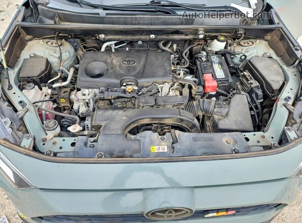 2T3W1RFV4LC041523 2020 TOYOTA RAV4 Gray Вид підкапотного простору