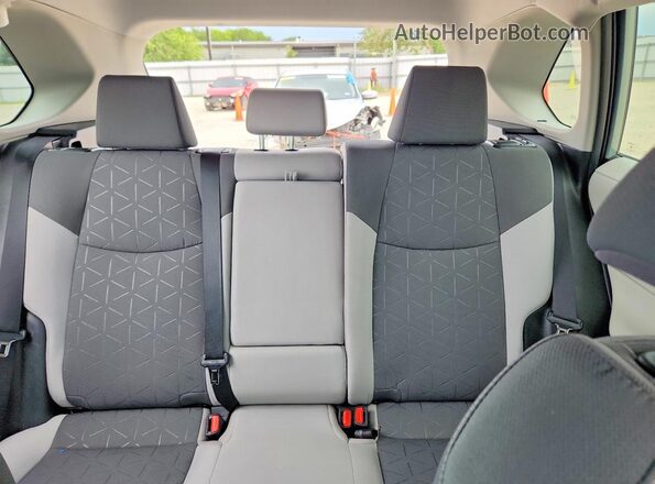 2T3W1RFV4LC041523 2020 TOYOTA RAV4 Gray Вид задніх сидінь
