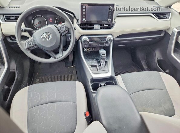 2T3W1RFV4LC041523 2020 TOYOTA RAV4 Gray Вид панелі приладів