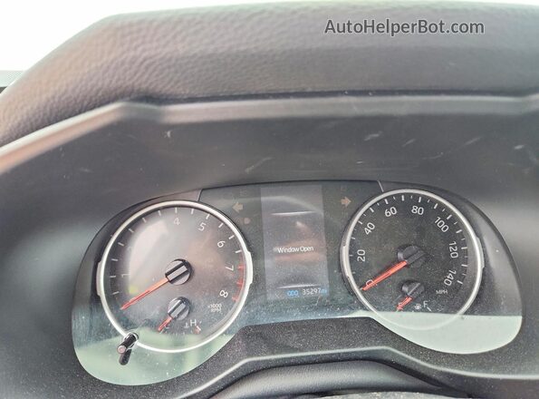 2T3W1RFV4LC041523 2020 TOYOTA RAV4 Gray Вид щитка приладів