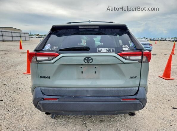 2T3W1RFV4LC041523 2020 TOYOTA RAV4 Gray Вид ззаду