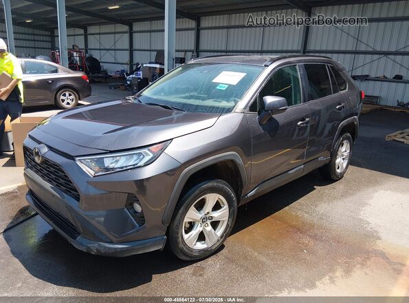 2T3W1RFV4MC101284 2021 TOYOTA RAV4 Серый Передняя левая четверть