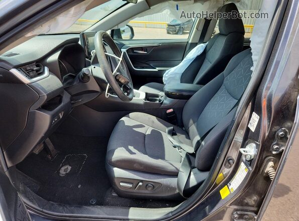 2T3W1RFV4MC117176 2021 TOYOTA RAV4 Charcoal წინა სალონის ხედი