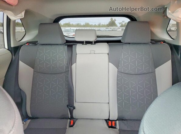 2T3W1RFV4MC169276 2021 TOYOTA RAV4 White Rear seats view