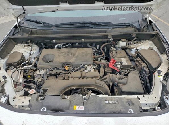 2T3W1RFV4MC169276 2021 TOYOTA RAV4 White Engine compartment view
