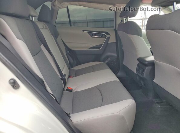 2T3W1RFV4MC169276 2021 TOYOTA RAV4 White Rear interior view
