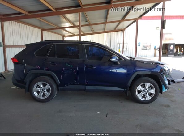 2T3W1RFV4MW114728 2021 TOYOTA RAV4 Синий Панорамный вид салона 360°
