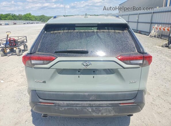 2T3W1RFV4MW143582 2021 TOYOTA RAV4 Green Հետևի տեսք