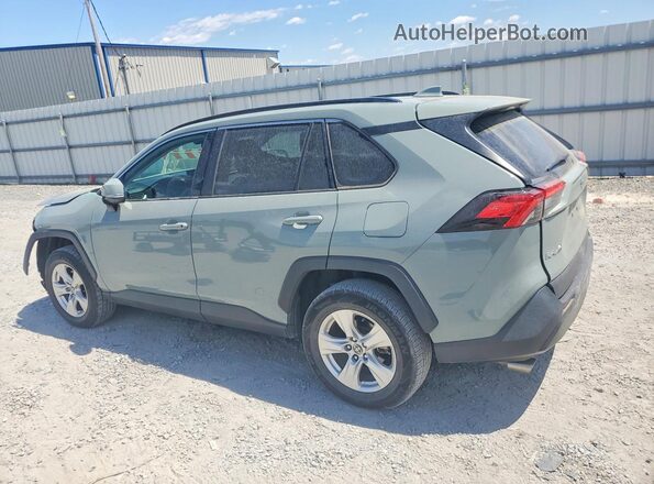 2T3W1RFV4MW143582 2021 TOYOTA RAV4 Green Հետևի ձախ