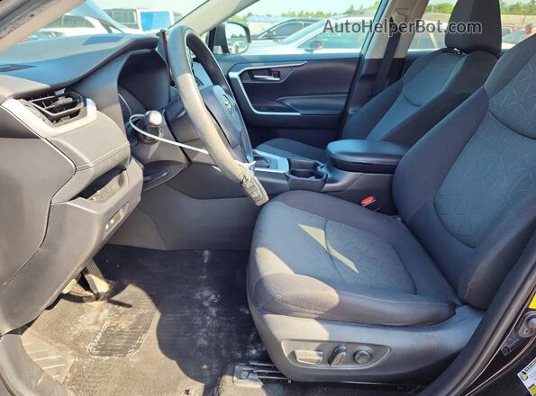 2T3W1RFV4MW151228 2021 TOYOTA RAV4 Black წინა სალონის ხედი