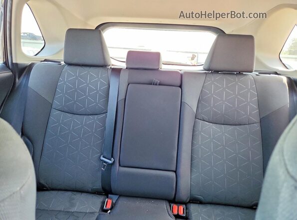 2T3W1RFV4MW151228 2021 TOYOTA RAV4 Black უკანა სავარძლების ხედი