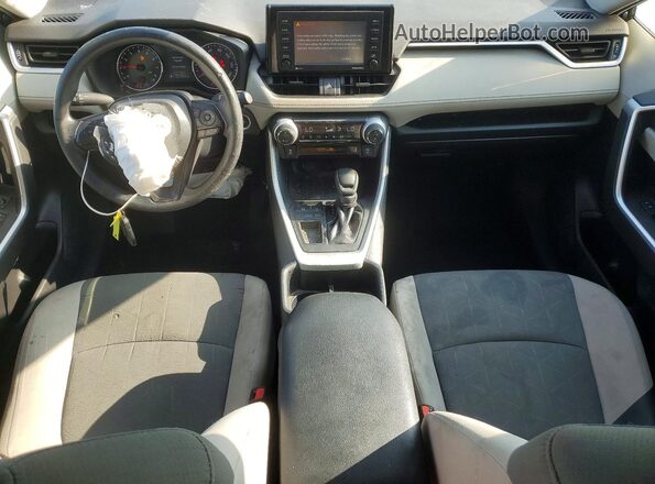 2T3W1RFV4NW214216 2022 TOYOTA RAV4 Gray Widok deski rozdzielczej