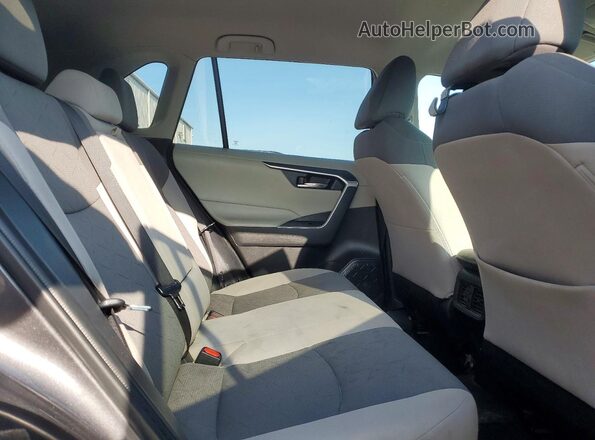 2T3W1RFV4NW214216 2022 TOYOTA RAV4 Gray Widok wnętrza z tyłu