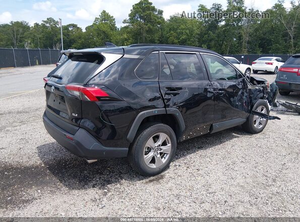 2T3W1RFV4PC237077 2023 TOYOTA RAV4 Black Задня права чверть