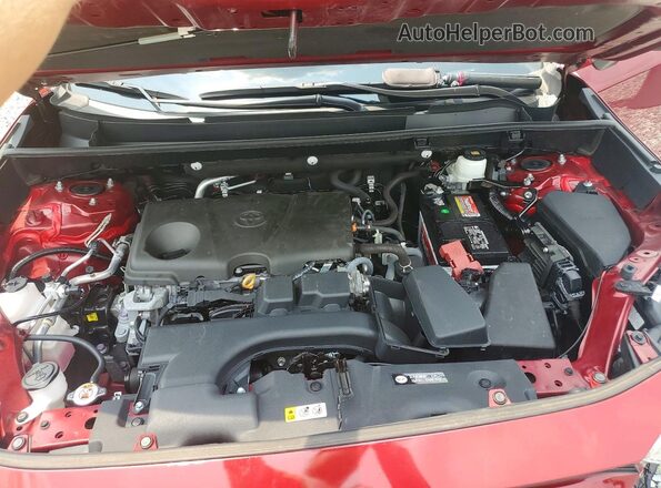 2T3W1RFV4PW243380 2023 TOYOTA RAV4 Red Vista interior trasera