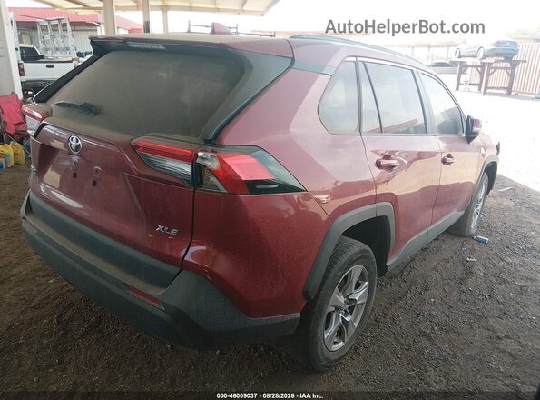 2T3W1RFV4RW362324 2024 TOYOTA RAV4 Burgundy უკანა მარჯვენა