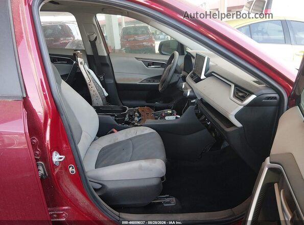 2T3W1RFV4RW362324 2024 TOYOTA RAV4 Burgundy წინა სალონის ხედი